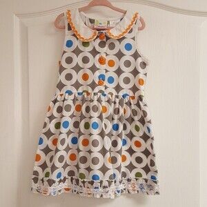 Samara Polka Dot Peter Pan Collar Dress